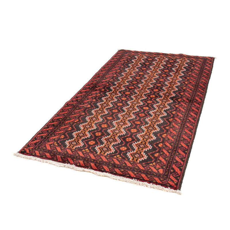 Alfombra de pasillo Alfombra Belutsch - 180 x 98 cm - rojo