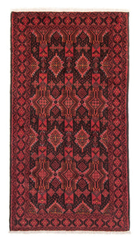 Alfombra de pasillo Alfombra Belutsch - 184 x 100 cm - rojo