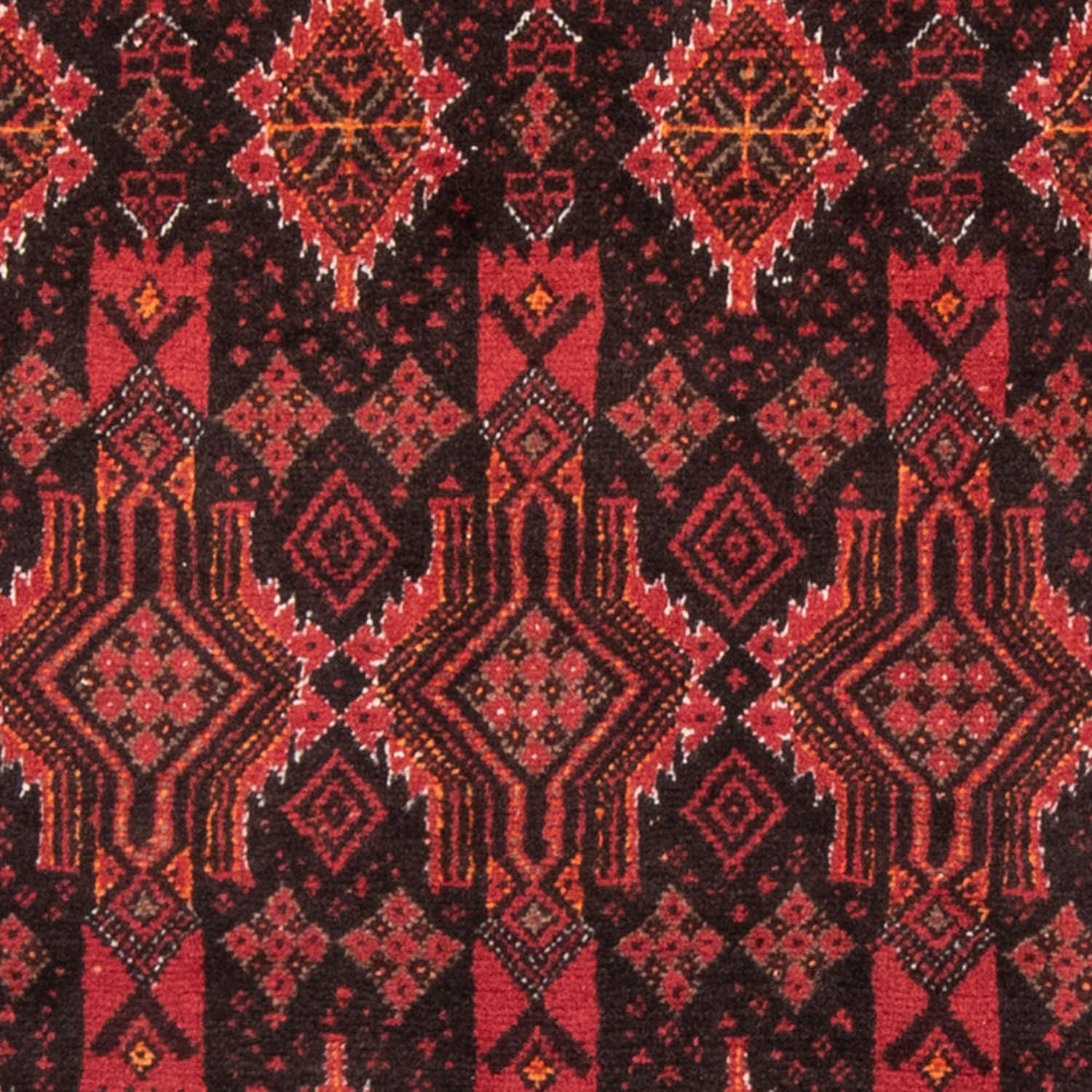 Alfombra de pasillo Alfombra Belutsch - 184 x 100 cm - rojo