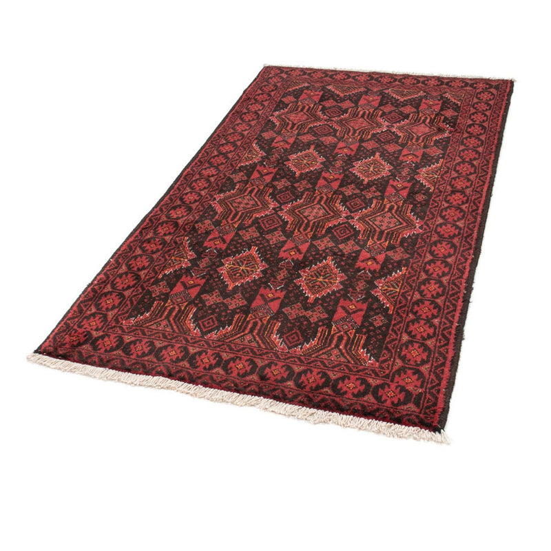 Alfombra de pasillo Alfombra Belutsch - 184 x 100 cm - rojo