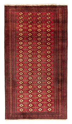Alfombra de pasillo Alfombra Belutsch - 200 x 106 cm - rojo