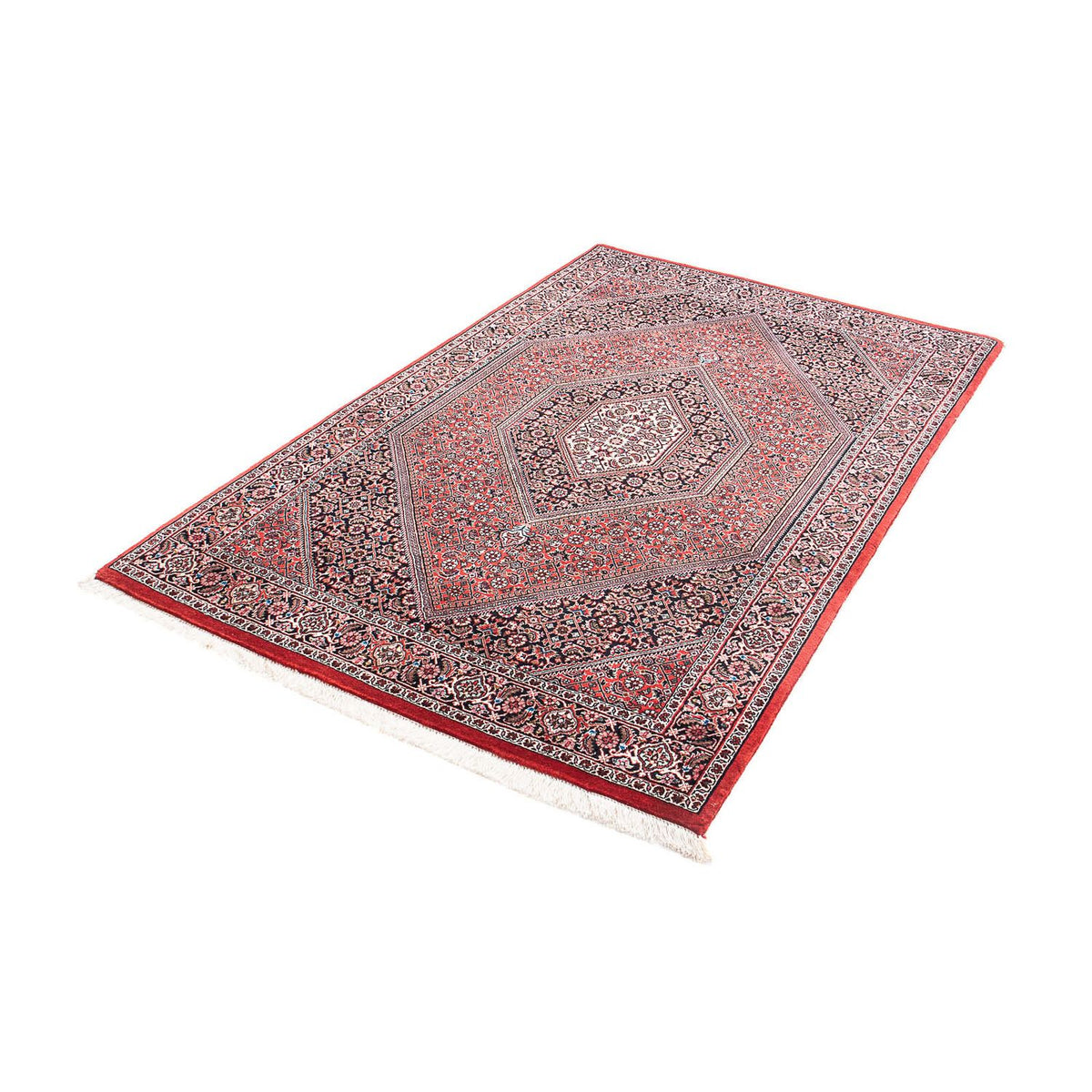 Alfombra persa - Bidjar - 179 x 111 cm - rojo
