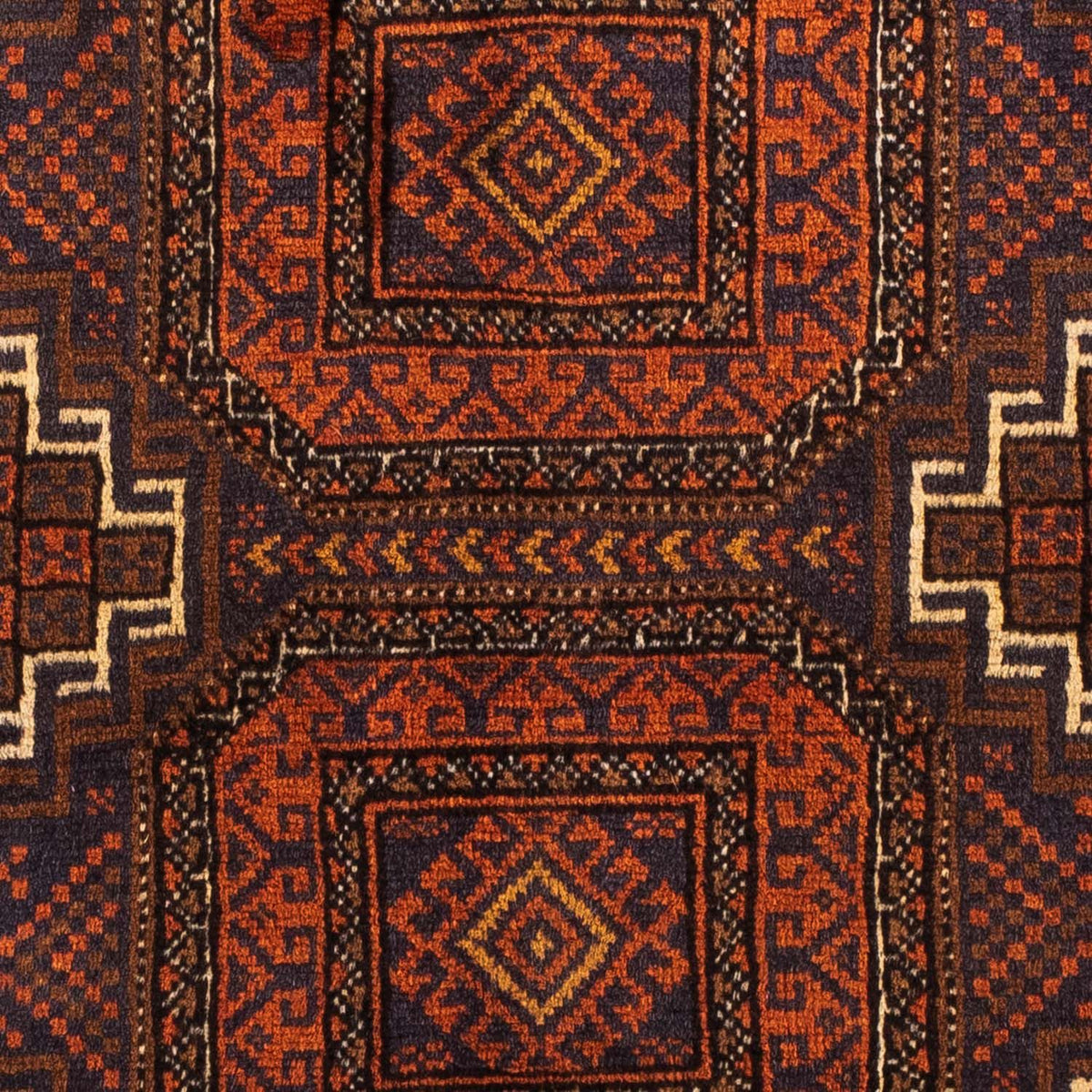 Alfombra Belutsch - 160 x 90 cm - marrón