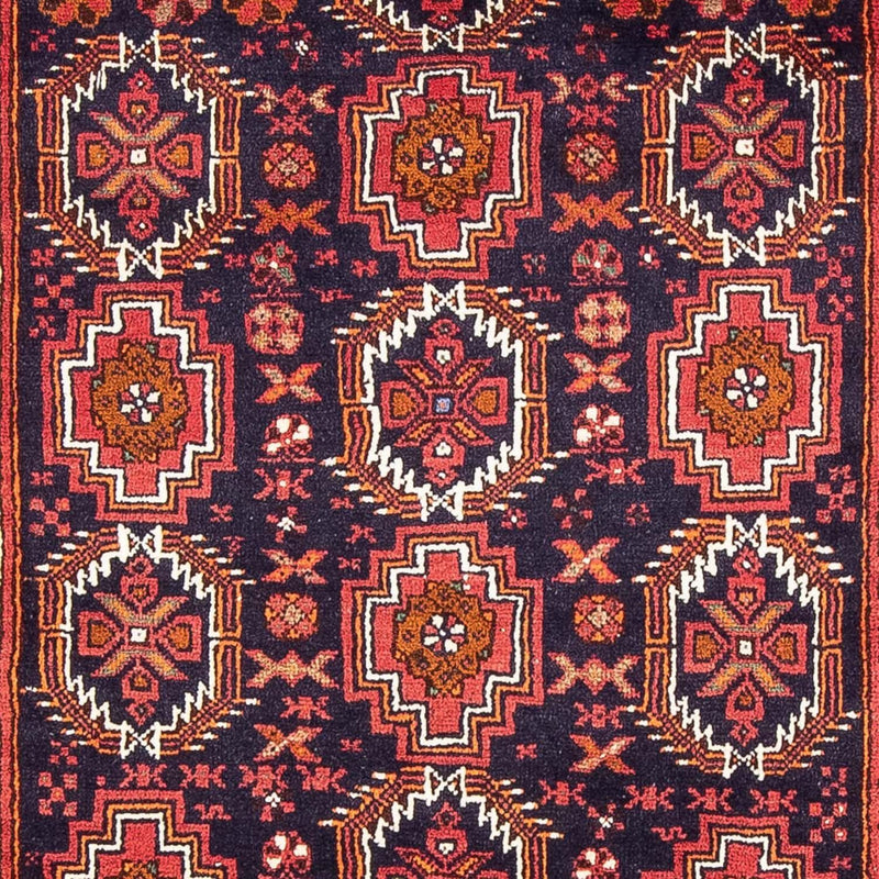 Alfombra de pasillo Alfombra Belutsch - 181 x 101 cm - azul oscuro