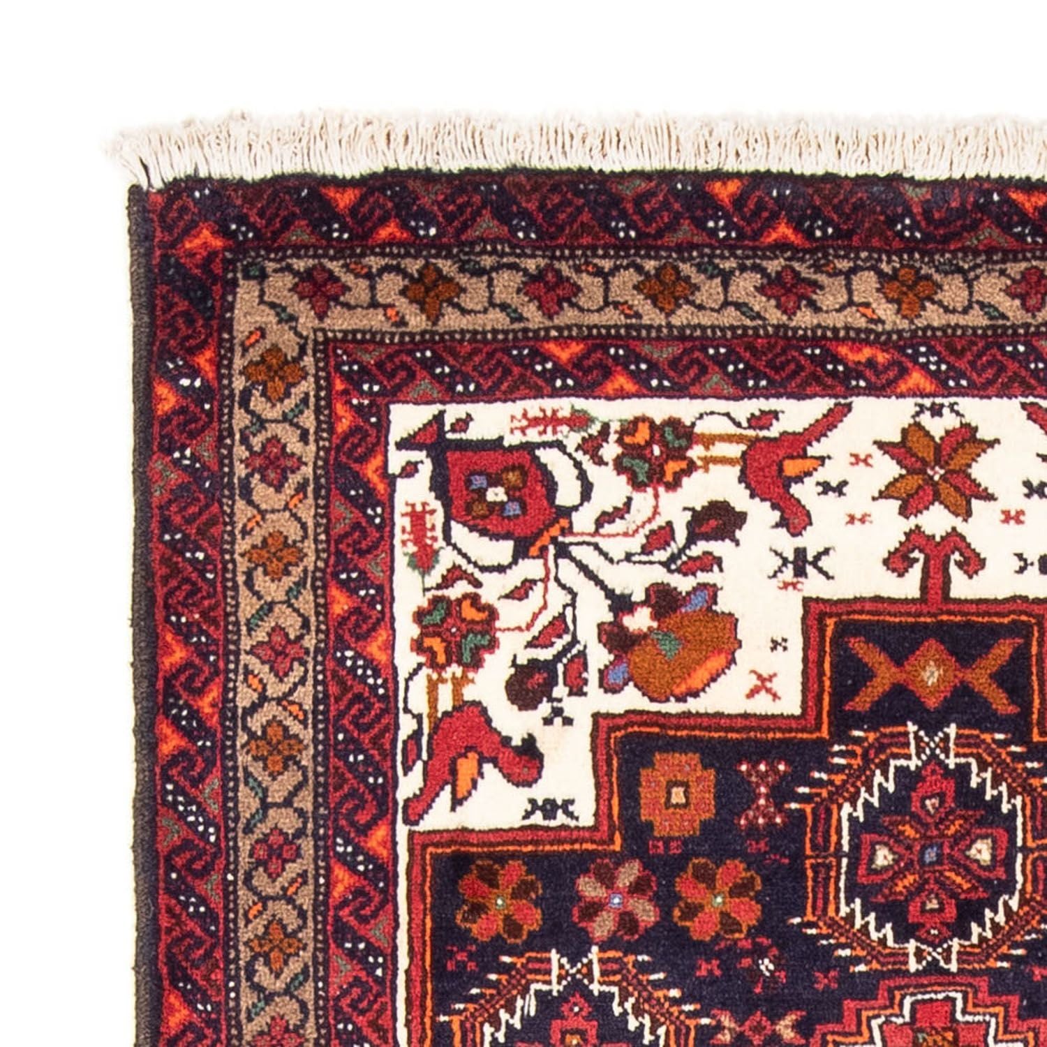 Alfombra de pasillo Alfombra Belutsch - 181 x 101 cm - azul oscuro