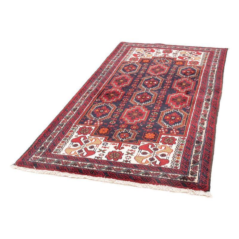Alfombra de pasillo Alfombra Belutsch - 181 x 101 cm - azul oscuro