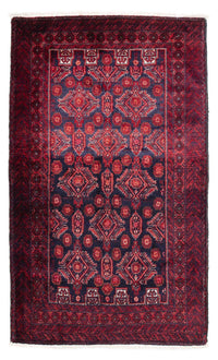 Alfombra Belutsch - 187 x 108 cm - azul oscuro