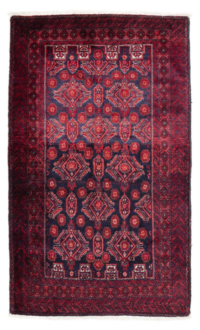 Alfombra Belutsch 108x187cm - Alfombra oriental - azul oscuro