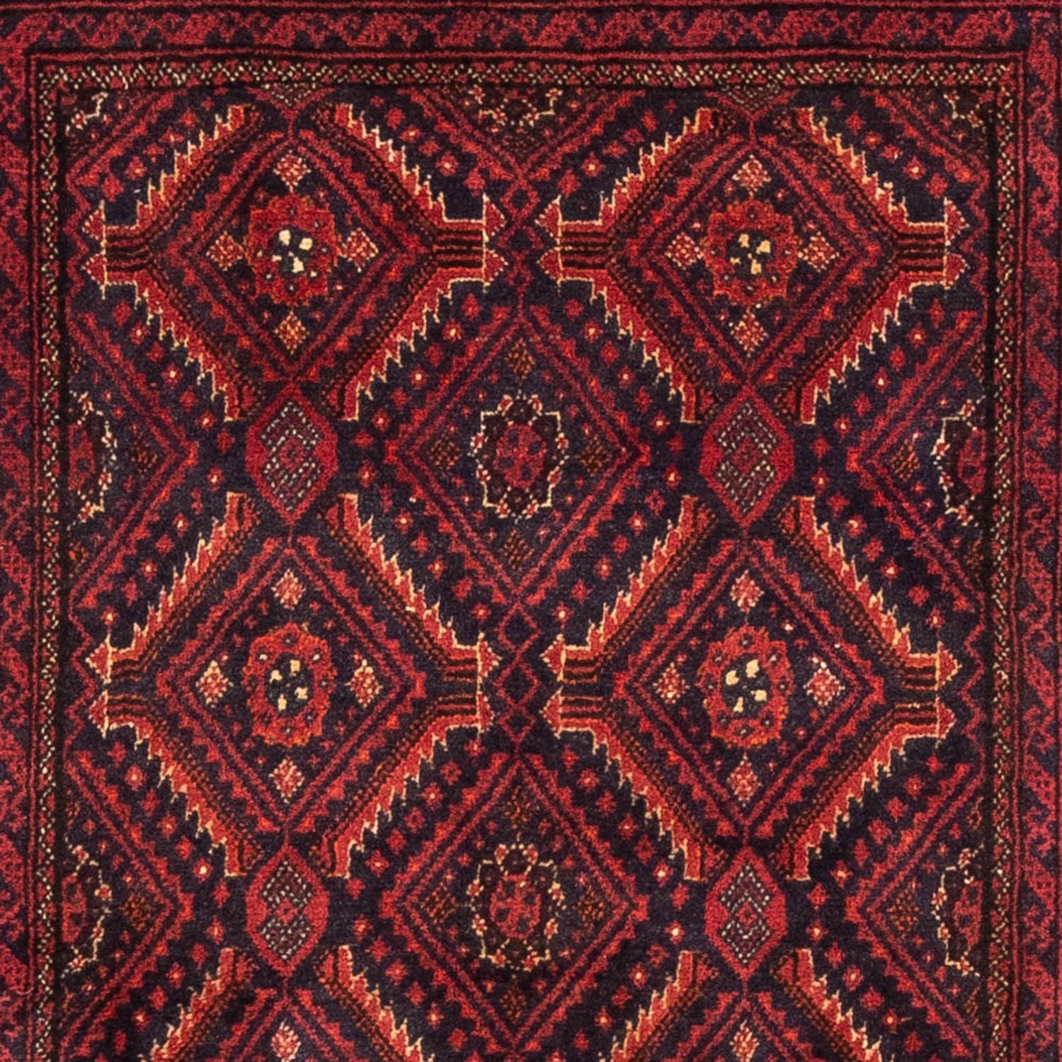 Alfombra Belutsch - 167 x 87 cm - rojo