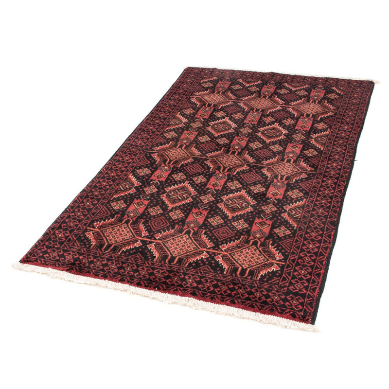 Alfombra de pasillo Alfombra Belutsch - 176 x 101 cm - rojo claro