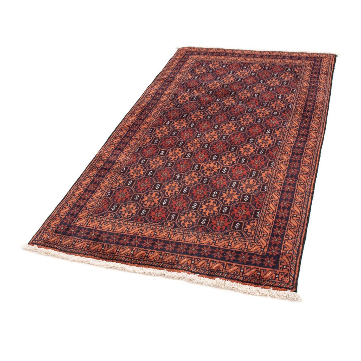 Alfombra Belutsch - 165 x 89 cm - rojo
