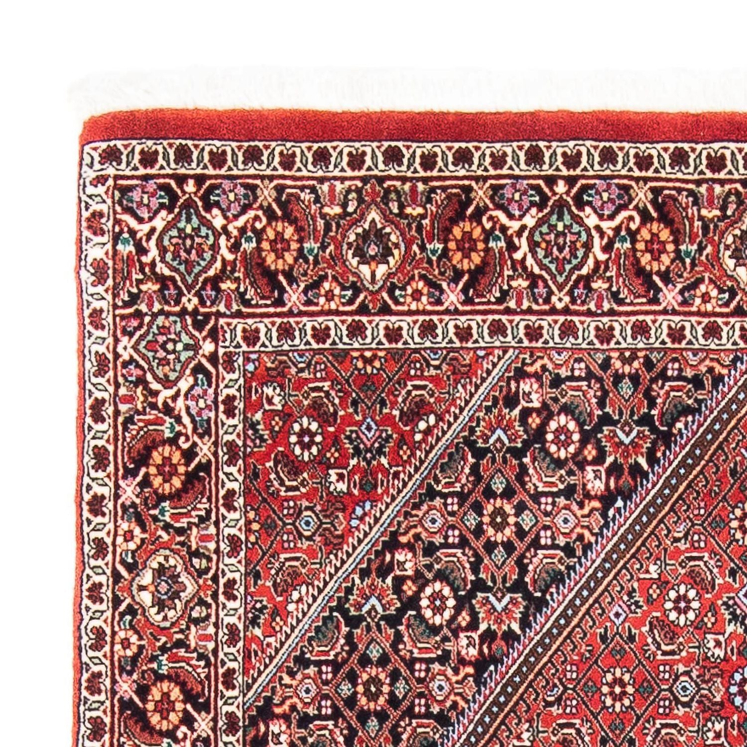 Alfombra persa - Bidjar - 180 x 108 cm - rojo