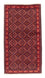 Alfombra de pasillo Alfombra Belutsch - 190 x 105 cm - rojo