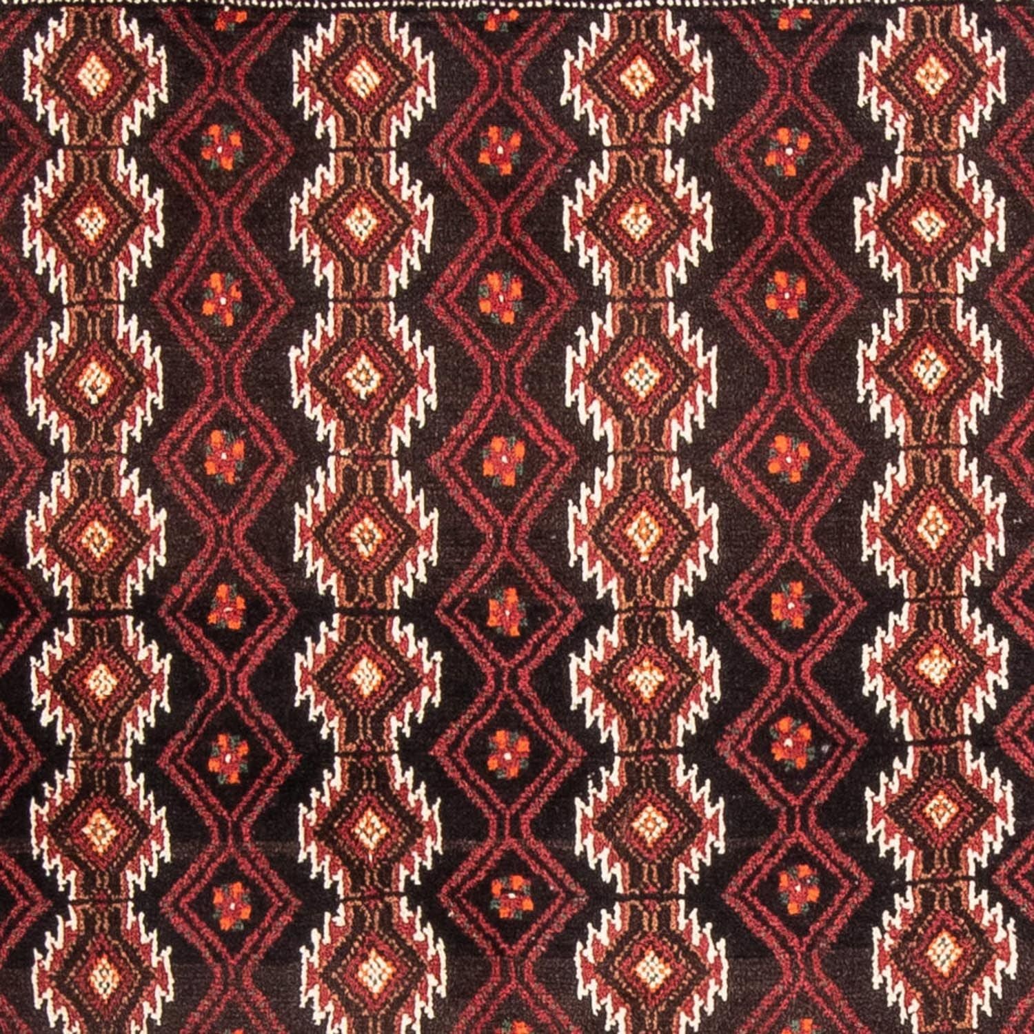 Alfombra de pasillo Alfombra Belutsch - 191 x 100 cm - rojo
