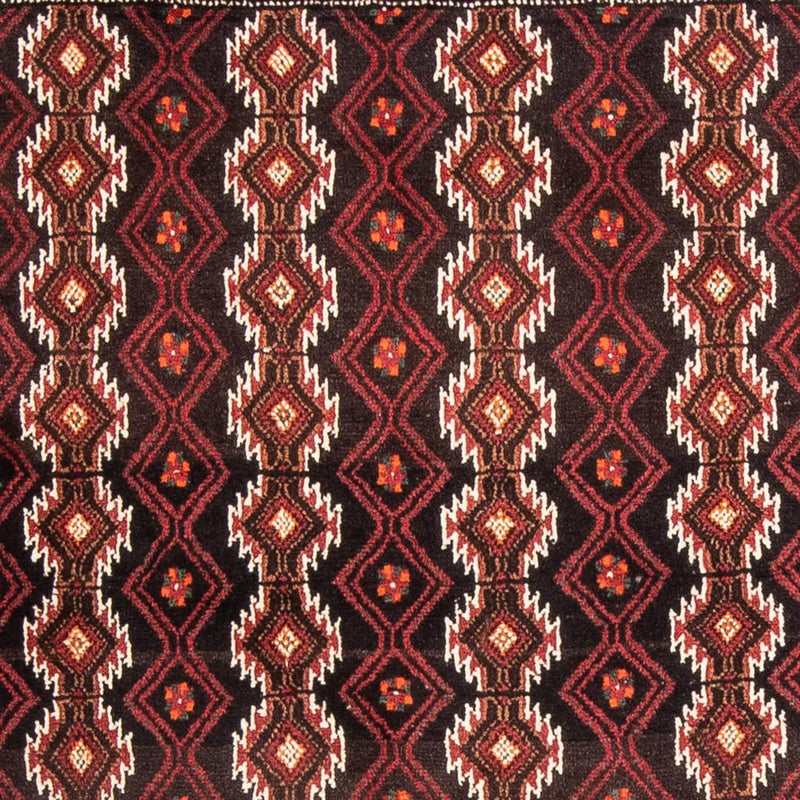Alfombra de pasillo Alfombra Belutsch - 191 x 100 cm - rojo