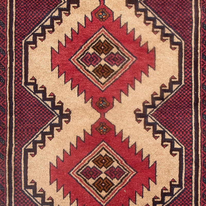 Alfombra de pasillo Alfombra Belutsch - 205 x 103 cm - beige