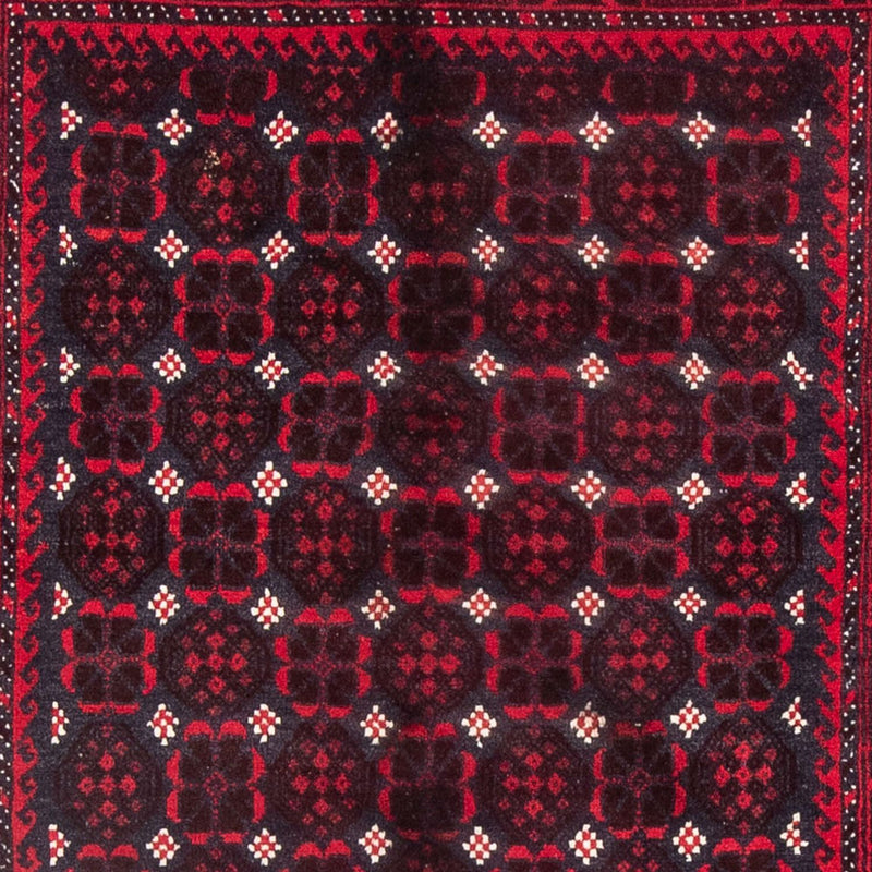 Alfombra de pasillo Alfombra Belutsch - 185 x 107 cm - rojo