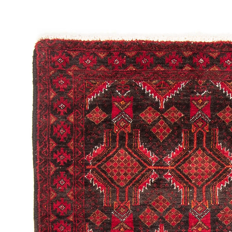 Alfombra de pasillo Alfombra Belutsch - 191 x 102 cm - rojo