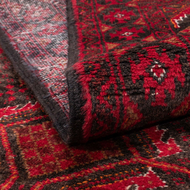 Alfombra de pasillo Alfombra Belutsch - 191 x 102 cm - rojo