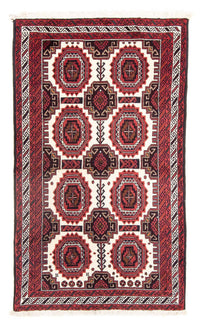 Alfombra de pasillo Alfombra Belutsch - 180 x 103 cm - rojo