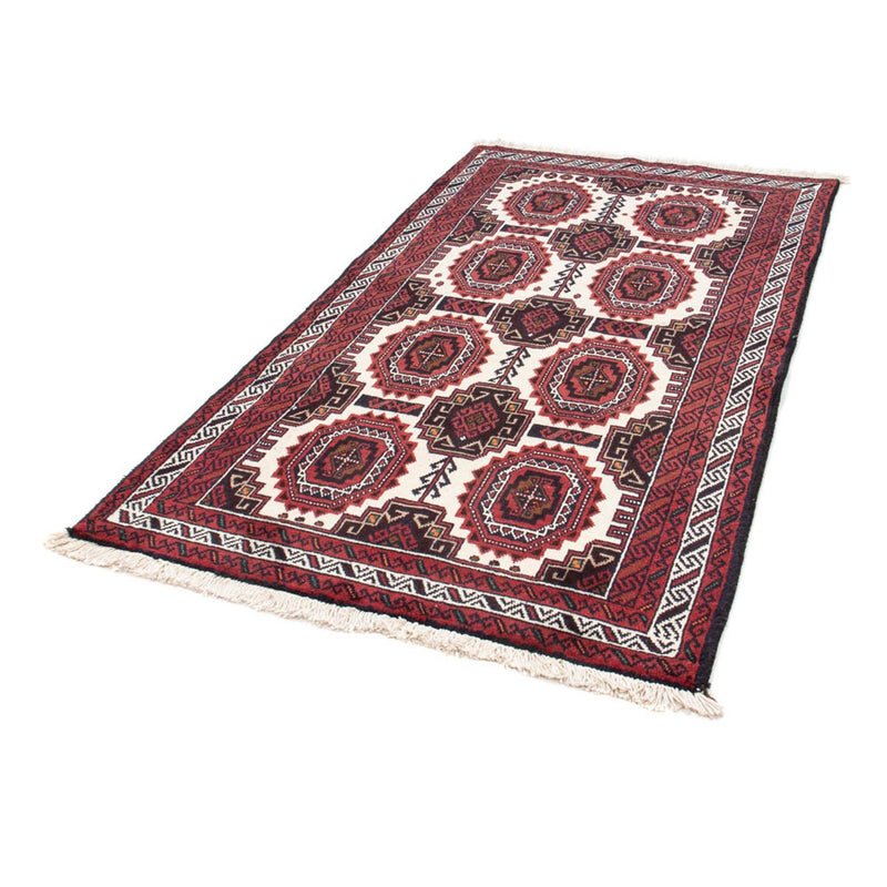 Alfombra de pasillo Alfombra Belutsch - 180 x 103 cm - rojo