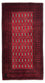 Alfombra de pasillo Alfombra Belutsch - 176 x 97 cm - rojo oscuro