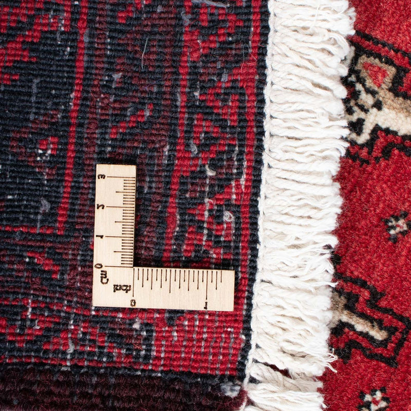 Alfombra de pasillo Alfombra Belutsch - 176 x 97 cm - rojo oscuro