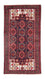 Alfombra de pasillo Alfombra Belutsch - 188 x 100 cm - rojo
