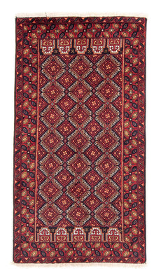 Alfombra de pasillo Alfombra Belutsch - 193 x 103 cm - rojo