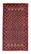 Alfombra de pasillo Alfombra Belutsch - 193 x 103 cm - rojo