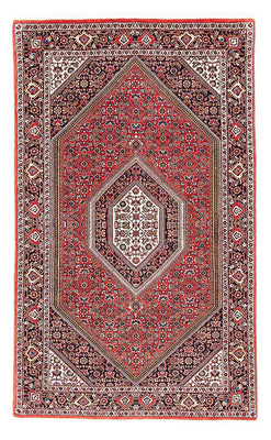 Alfombra persa - Bidjar - 167 x 108 cm - rojo