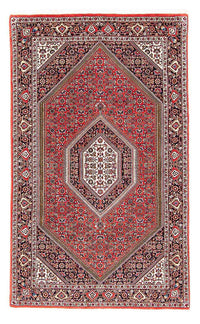 Alfombra persa - Bidjar - 167 x 108 cm - rojo