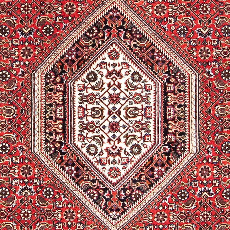 Alfombra persa - Bidjar - 167 x 108 cm - rojo