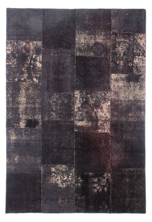 Alfombra de patchwork - 298 x 202 cm - multicolor