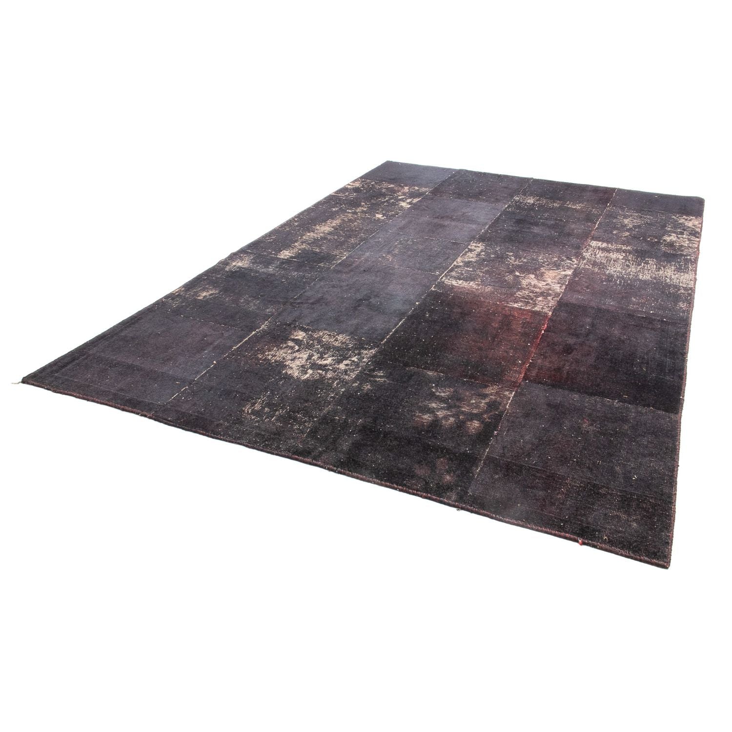 Alfombra de patchwork - 298 x 202 cm - multicolor