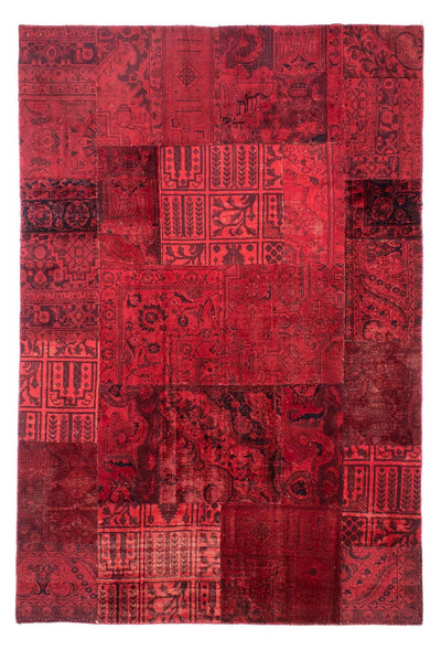 Alfombra de patchwork 196x296cm - Perserteppich Wollteppich