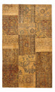 Alfombra de patchwork 205x131cm - Perserteppich Wollteppich