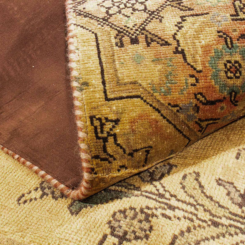 Alfombra de patchwork - 205 x 131 cm - multicolor