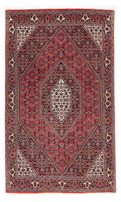 Alfombra persa - Bidjar - 176 x 112 cm - rojo