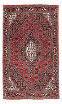 Alfombra persa - Bidjar - 176 x 112 cm - rojo
