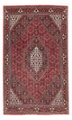 Alfombra persa - Bidjar - 176 x 112 cm - rojo