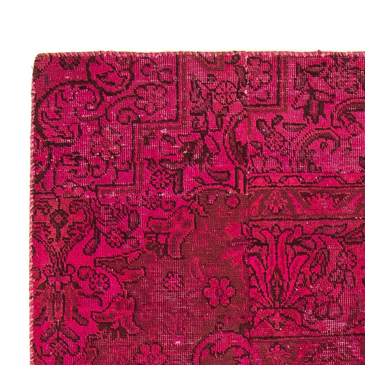 Alfombra de patchwork 127x202cm - Perserteppich Wollteppich