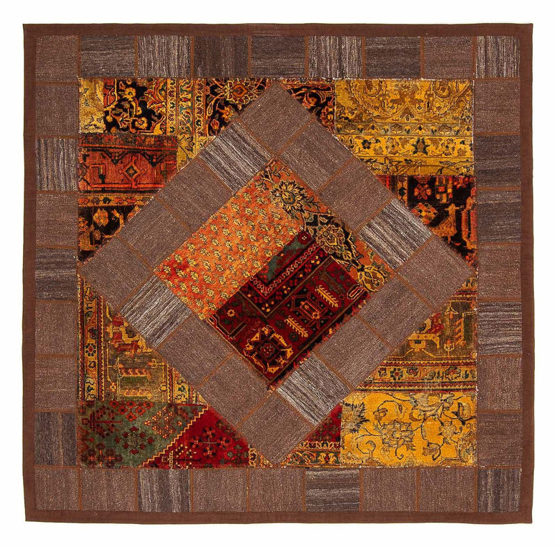 Alfombra Kelim - Oriental cuadrado  - 180 x 179 cm - multicolor