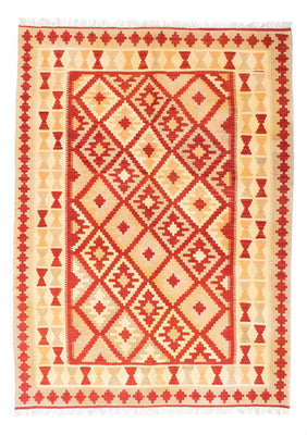 Alfombra Kelim - Oriental - 211 x 155 cm - rojo