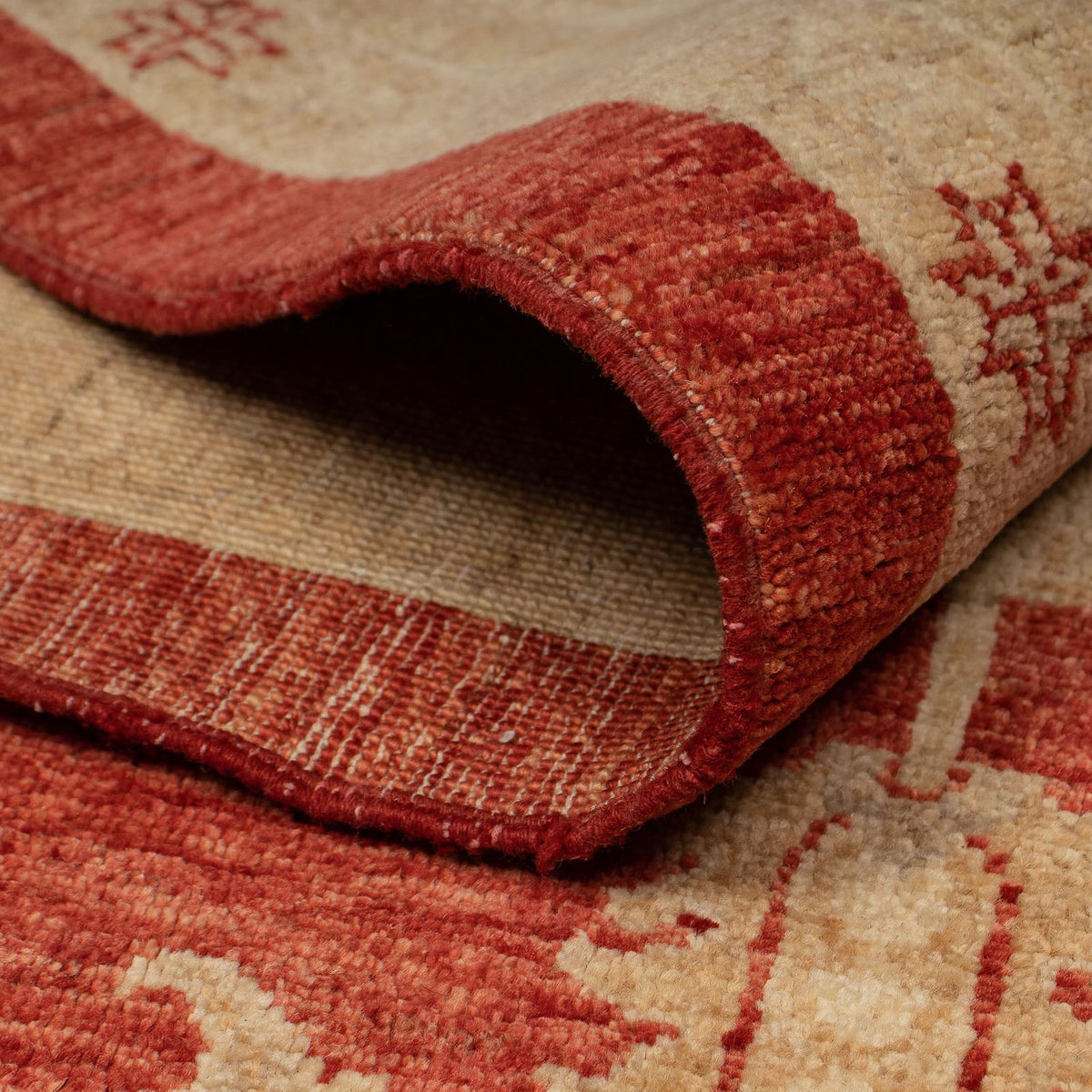 Alfombra Ziegler - 321 x 244 cm - rojo oscuro