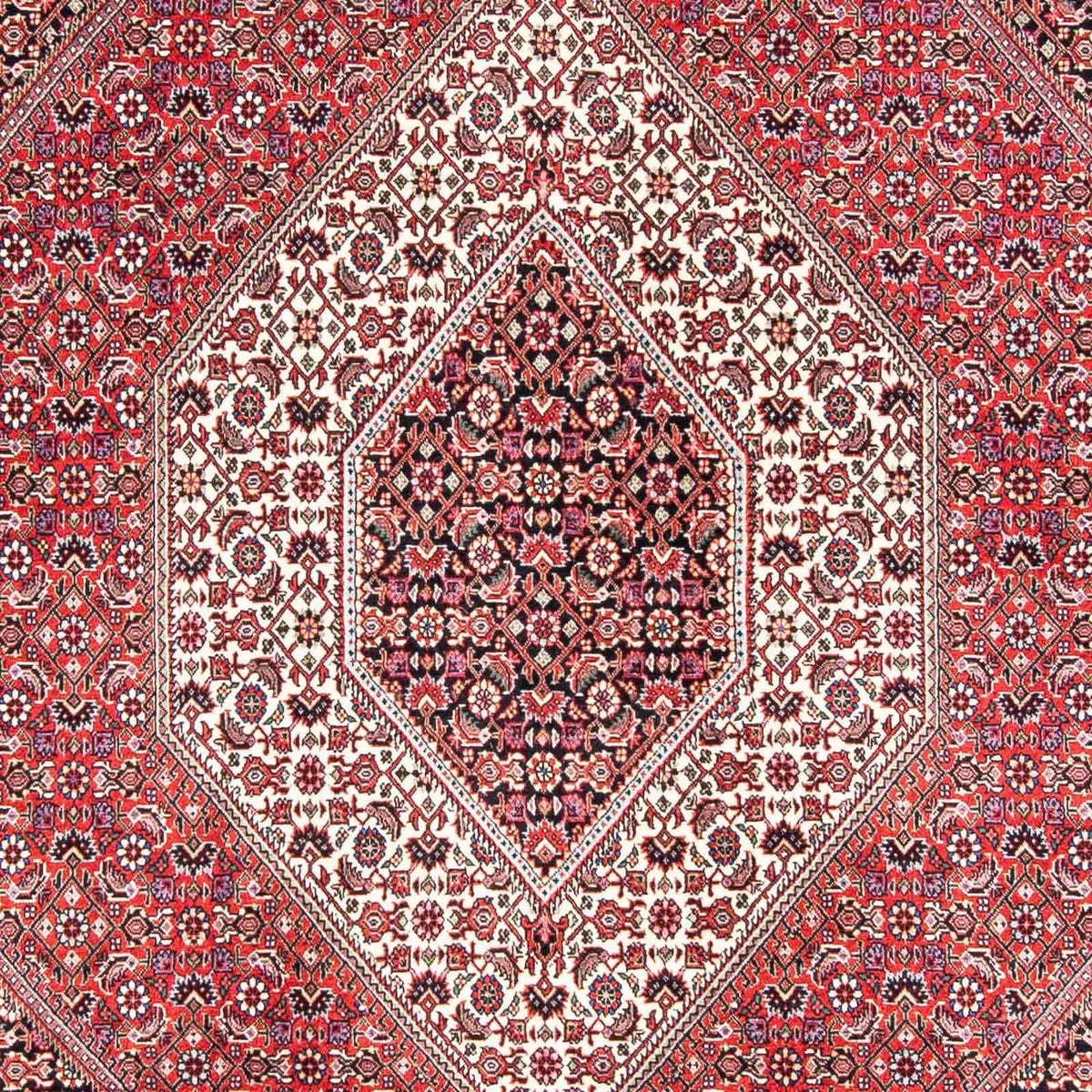 Alfombra persa - Bidjar - 243 x 171 cm - rojo claro