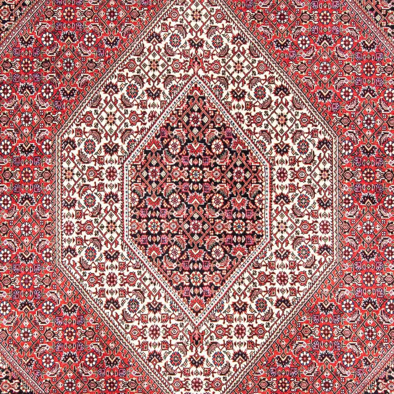 Alfombra persa - Bidjar - 243 x 171 cm - rojo claro