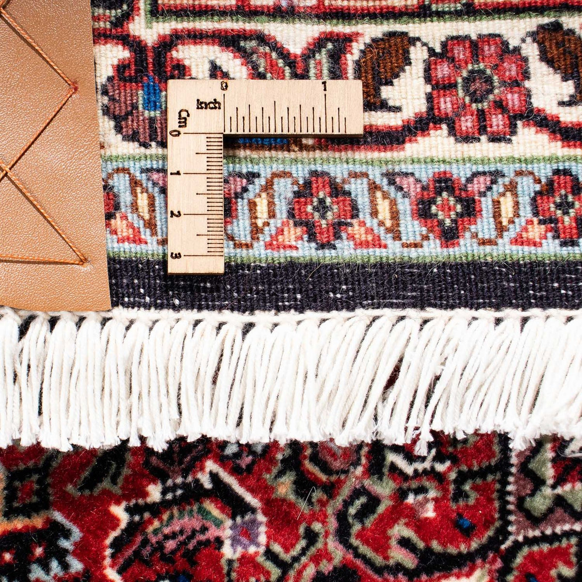 Alfombra persa - Bidjar - 243 x 171 cm - rojo claro