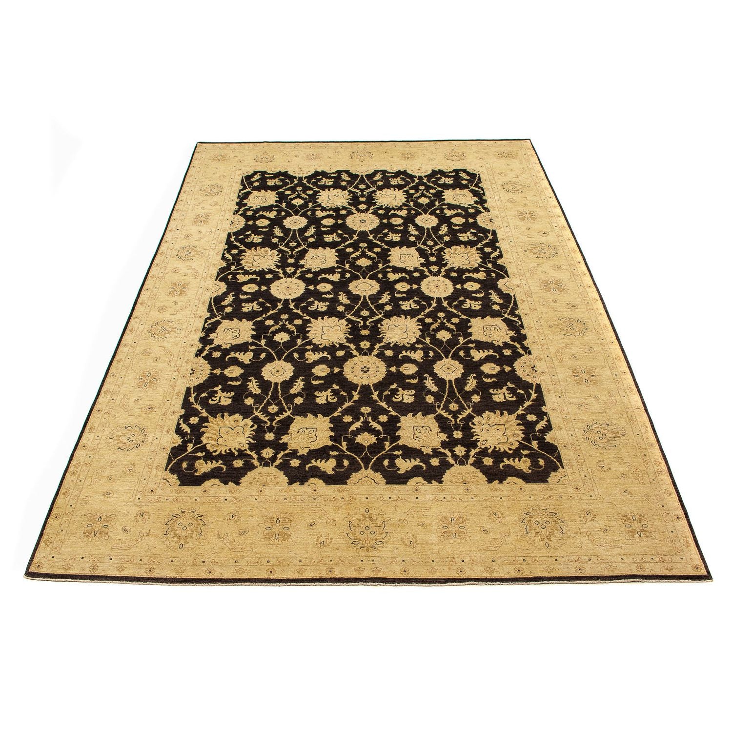 Alfombra Ziegler - 405 x 295 cm - marrón
