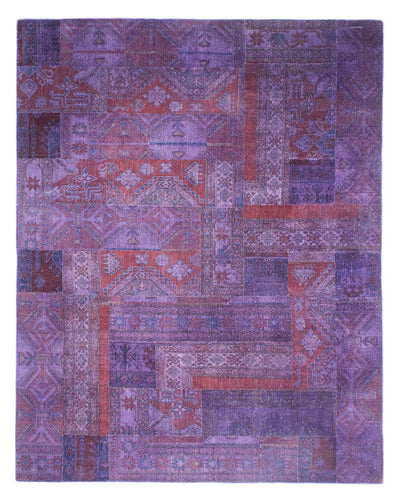 Alfombra de patchwork 239x299cm - Perserteppich Wollteppich